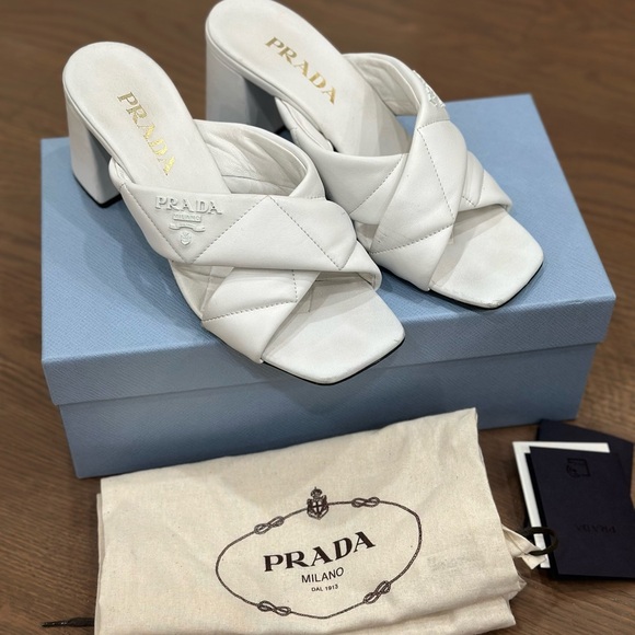 Prada leather slides - Picture 4 of 4